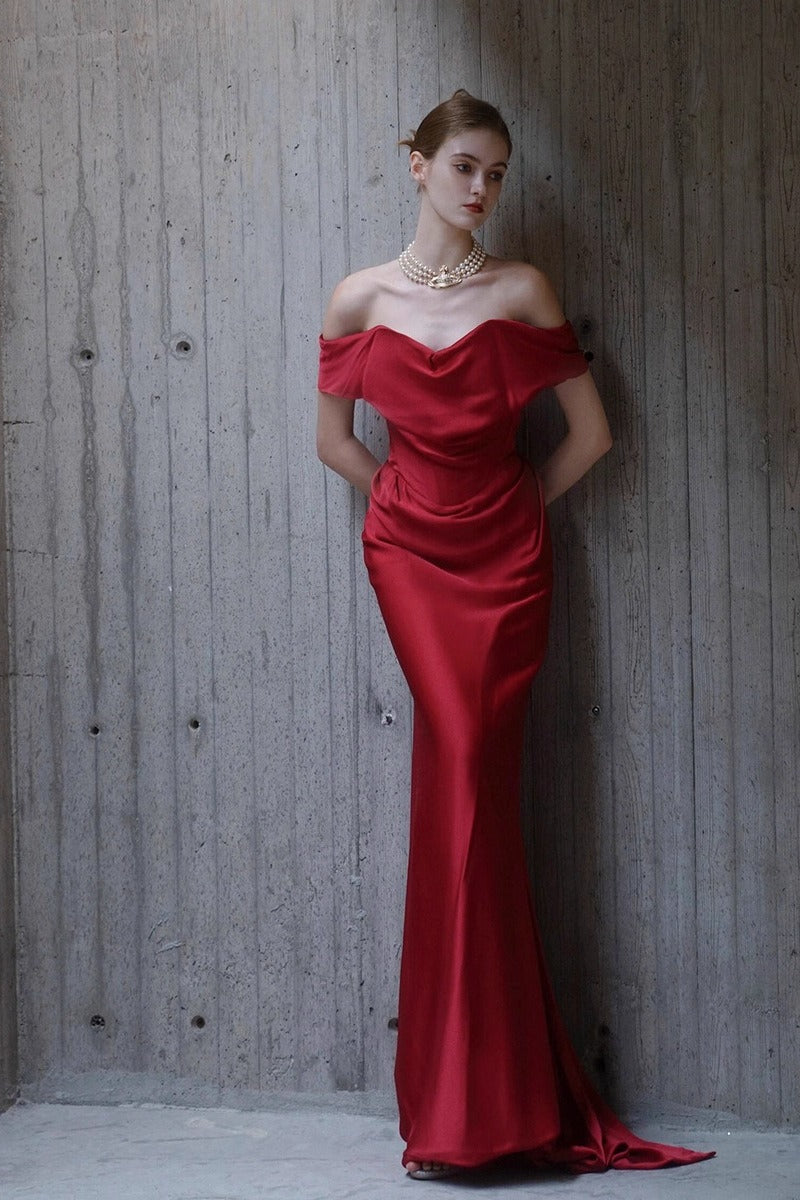 Vivienne Westwood Inspired Column Prom Dress