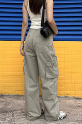Vintage Multi Pocket Loose Straight Cargo Pants