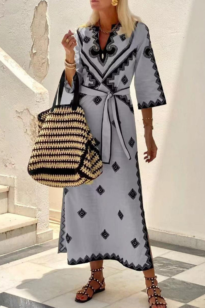 A Vintage Style Dress with Delicate Timeless Details