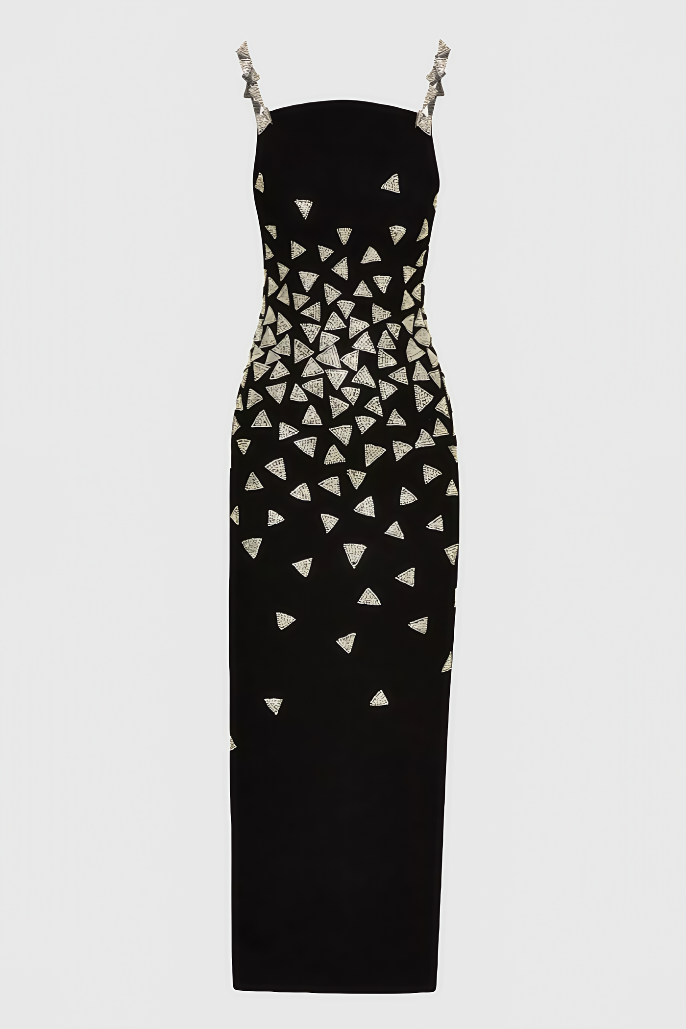 Austin Black Strapless Sequin Maxi Dress - View 5