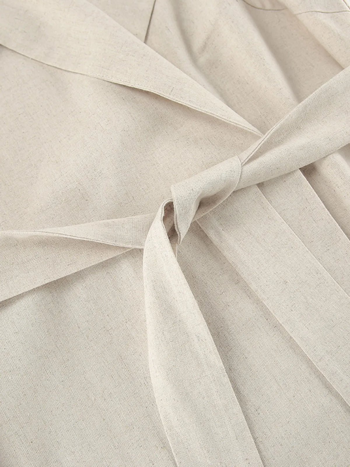 Tie Waist Cap Sleeve Maxi Dress