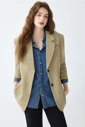 Oversized Retro Tailored Blazer