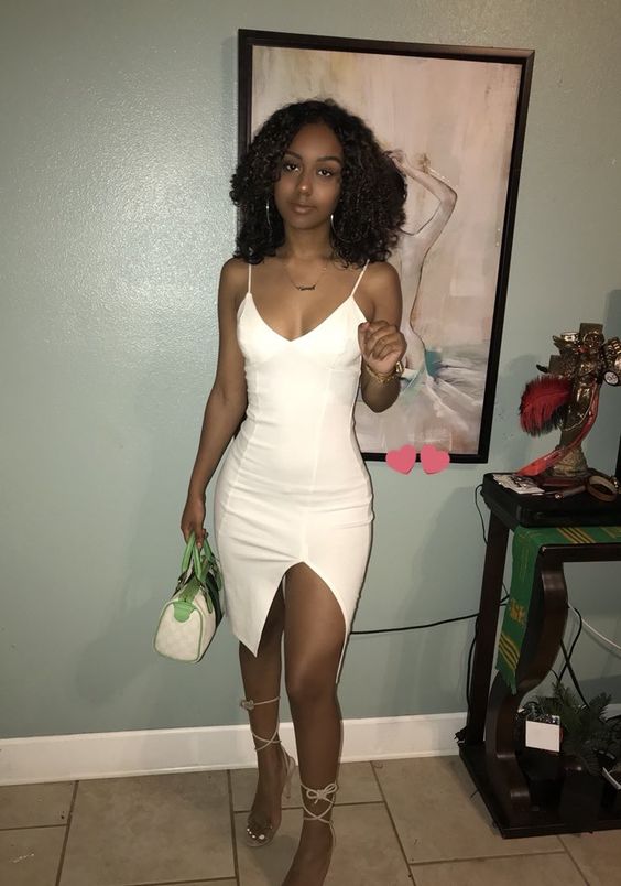 Cute Sweet V Neck Short Homecoming Dresses