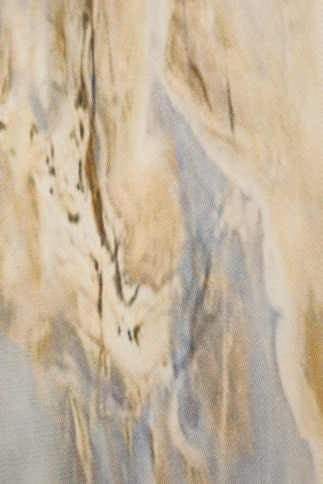 Marble Print High Waist Wide Leg Trousers