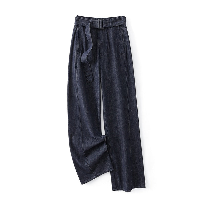 High Waist Casual Wide Leg Jeans