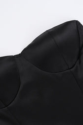 Strapless Ruched A-Line Party Dress