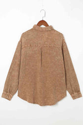 Blouse Textured With Buttons