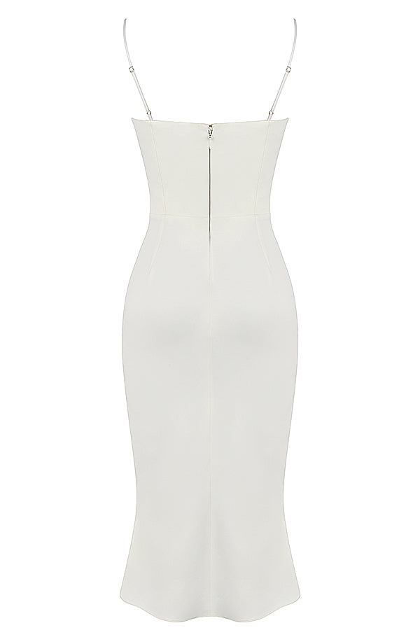 Cut Out Underwire Bust Cami Bodycon Midi Dress 11