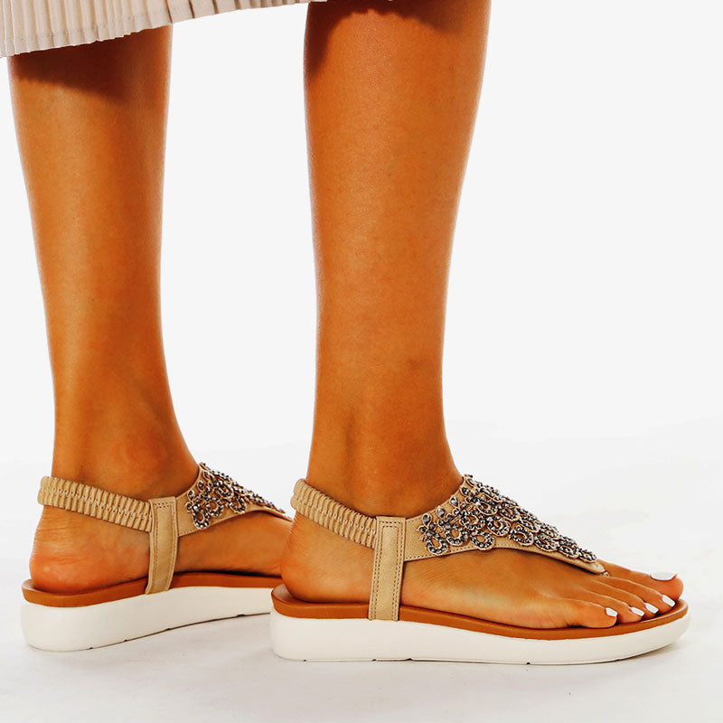 Ankle Strap Casual Elastic Fashion Sandals