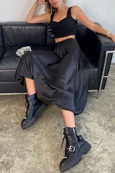 Elegant Puff Hem Cocktail Skirt