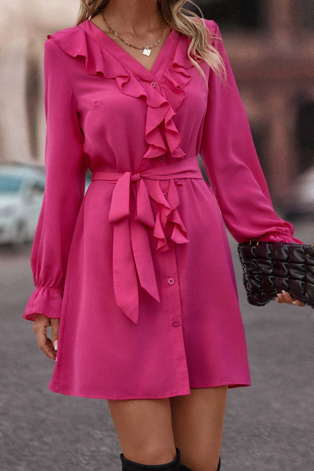 Sara Elegant And Casual Dress with Vintage Inspired Everyday Styling