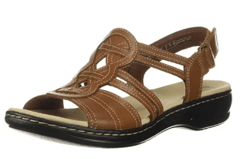 Strappy Closed Toe Adjustable Flat Sandals