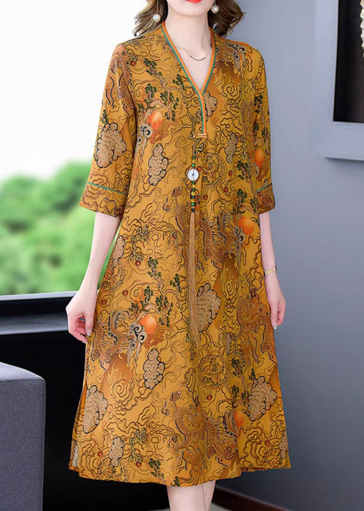Classic Vintage Dress with a Flattering Fit