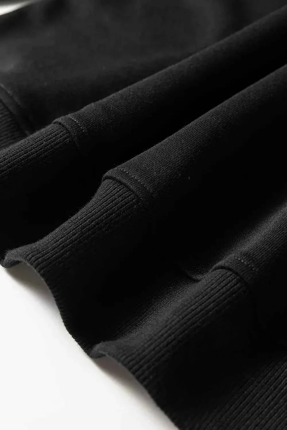 Side Stripe Crew Neck Sweatshirt and Wide Leg Pants Two Piece Set 12