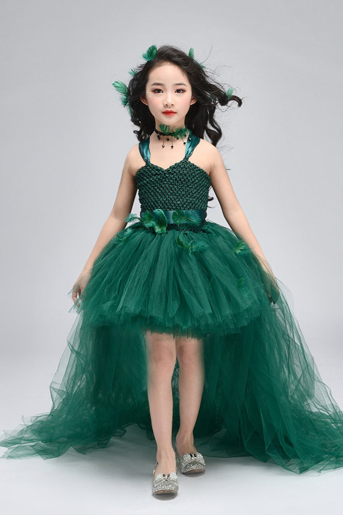 Forest Princess Dress Kid Halloween