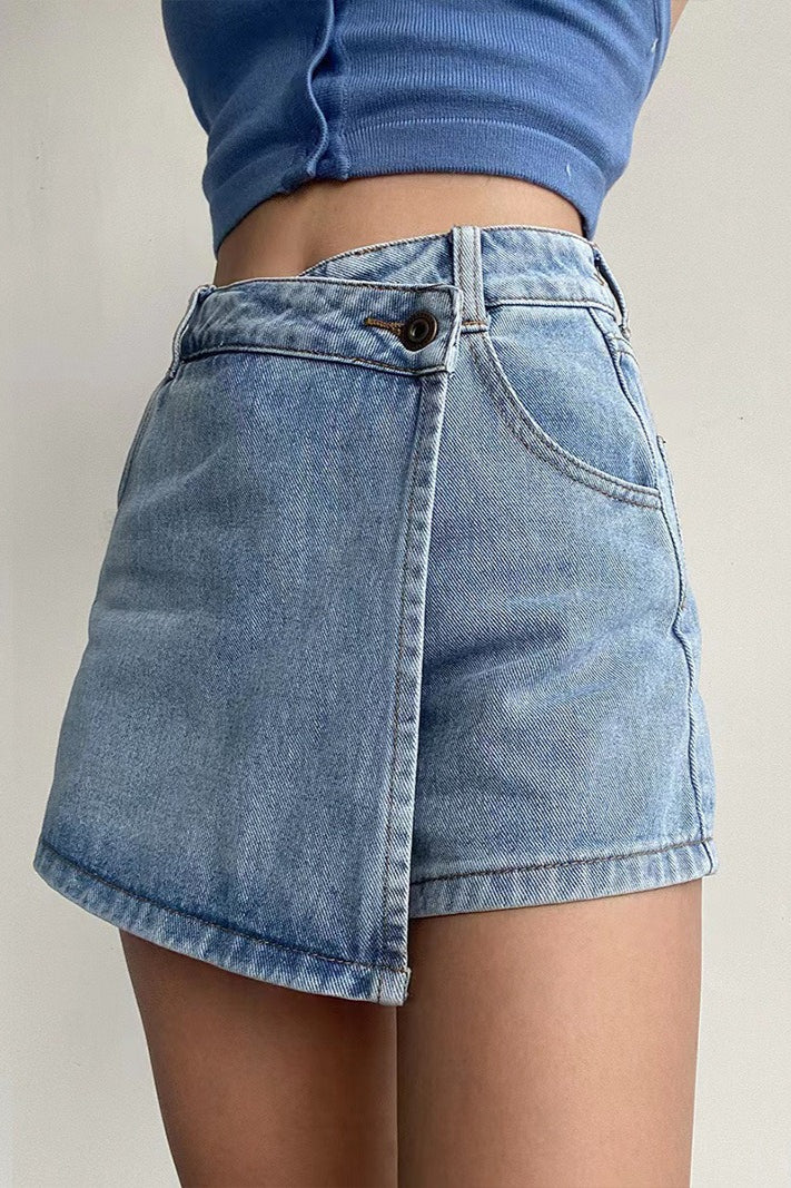 High-Waist Denim Jeans