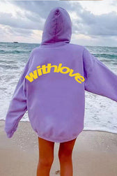 Pocket Print Pullover Hoodie