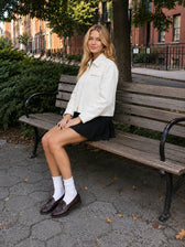 Cropped Utility Workwear Jacket