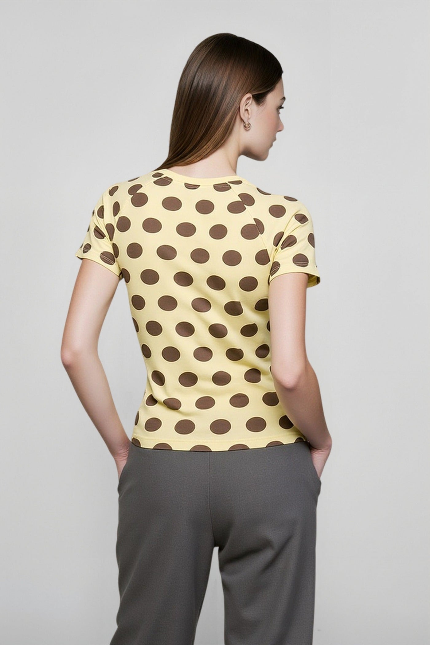Polka Dot Slim T-shirts