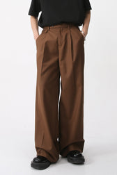 Korean Vintage Relaxed Straight Pants