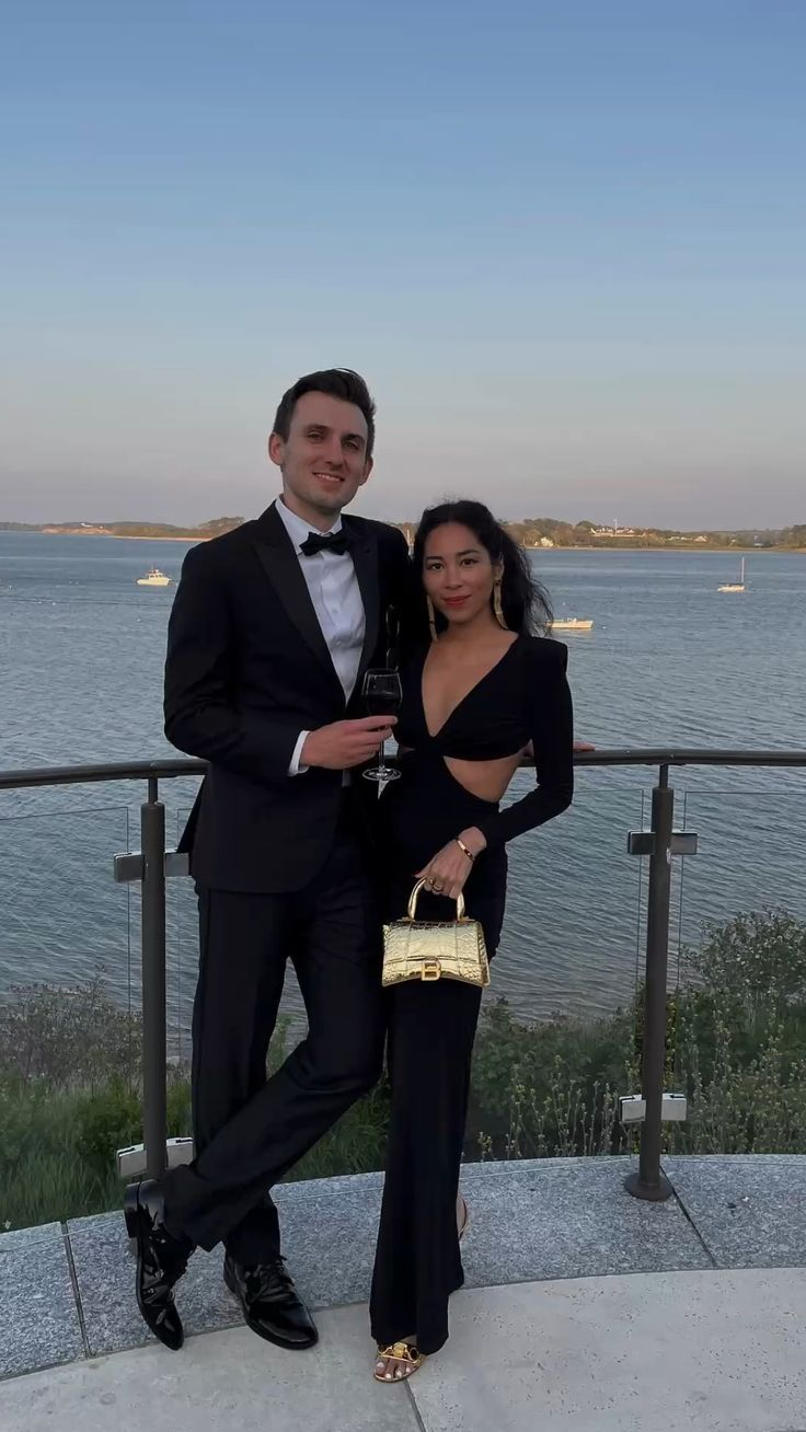 Sexy Black Waist Cut Out Evening Dress,Black Long Sleeves Evening Gown cc818