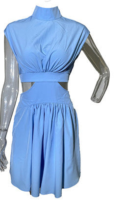 Glorina Mini Dress - Light Blue