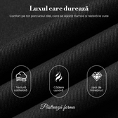 High Neck Long Sleeve Pleated A-Line Midi Dress 4