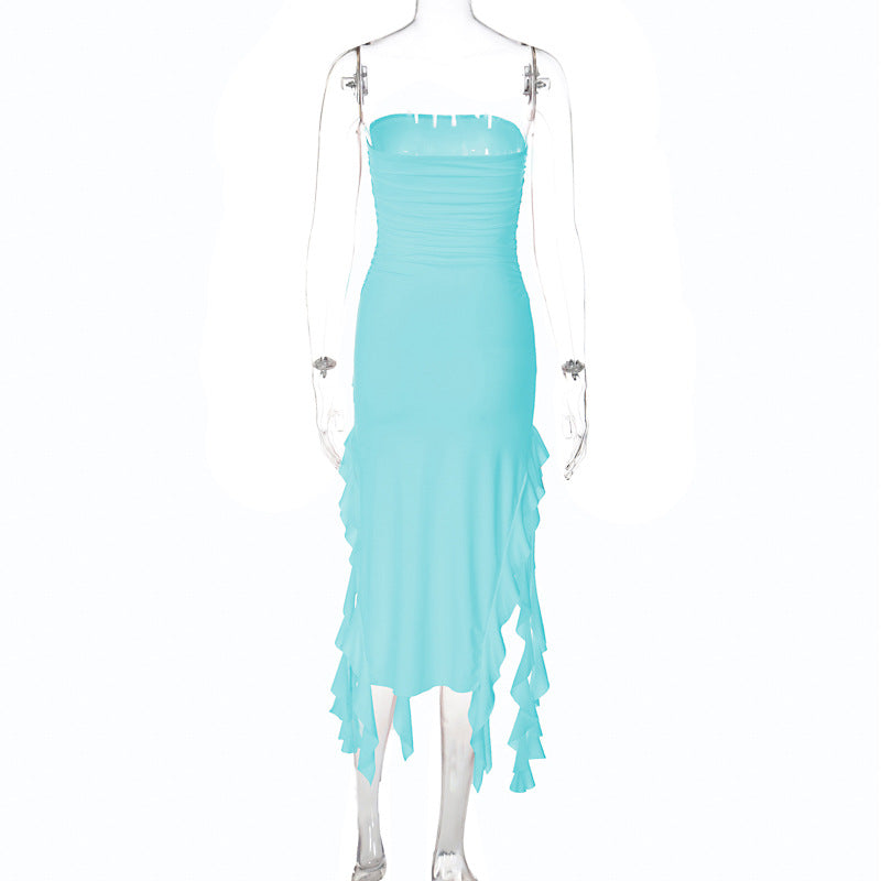 Aliza Mini Dress - Blue