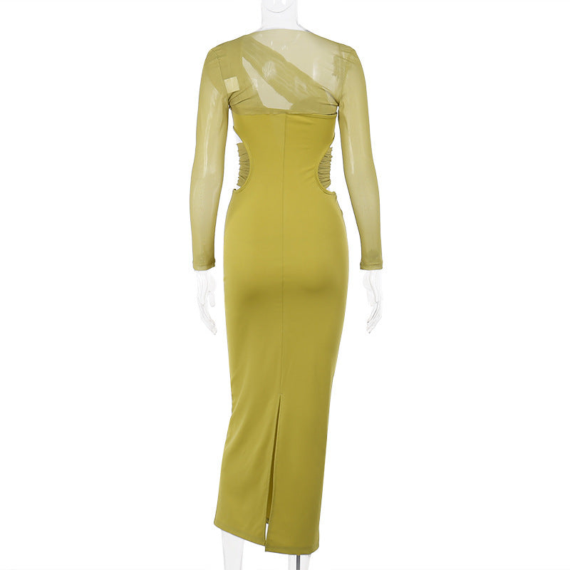 Davina Midi Dress - Green