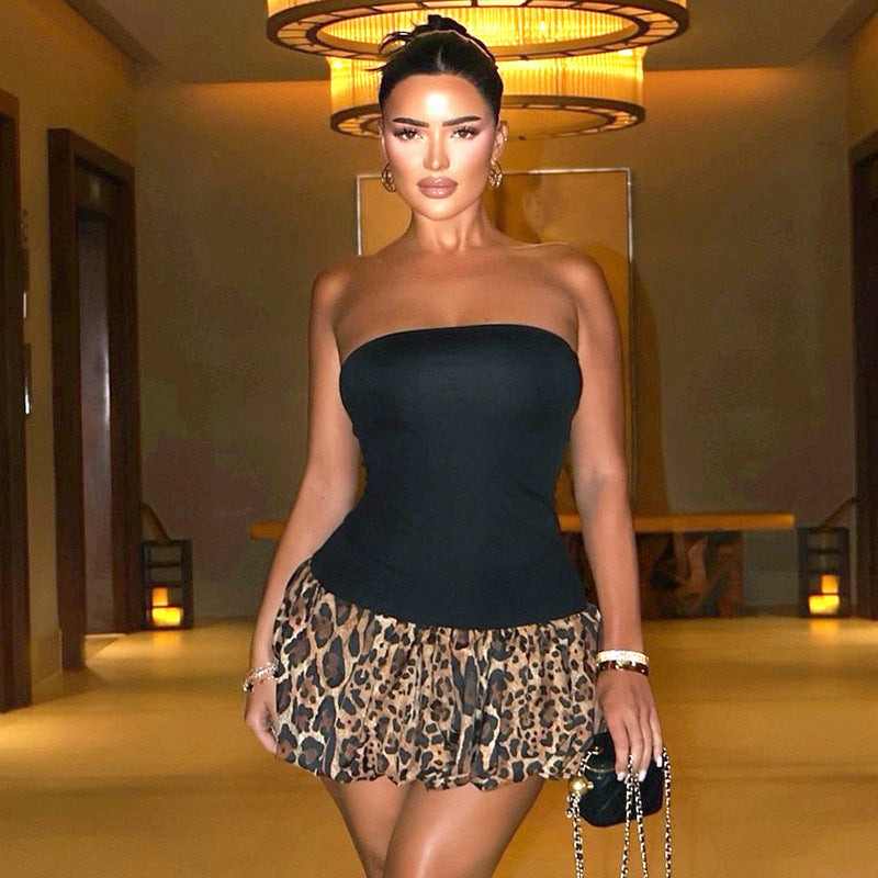 In the wild Mini Dress - Black