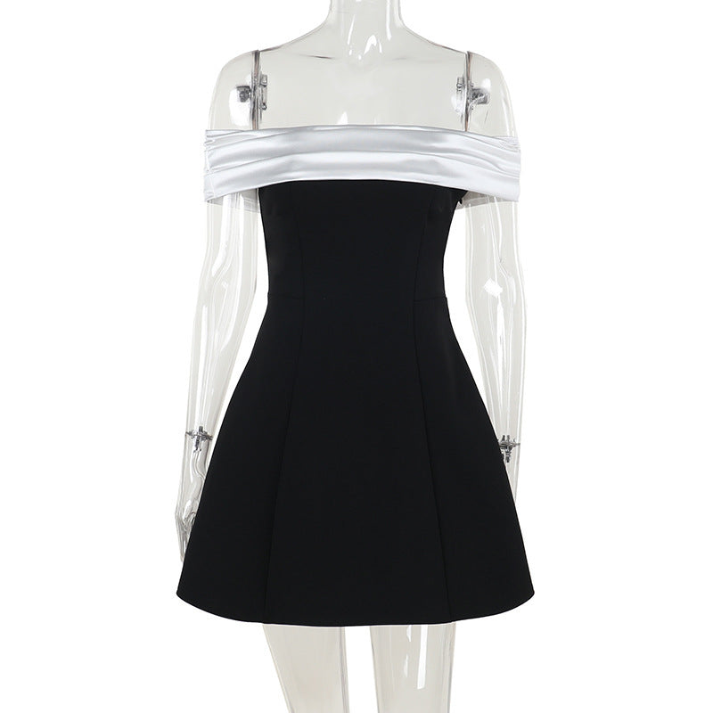 Dublin 2.0 Off-Shoulder Mini dress - Black