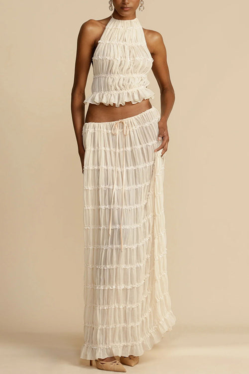 Reinette Bohemian Ruffled Set