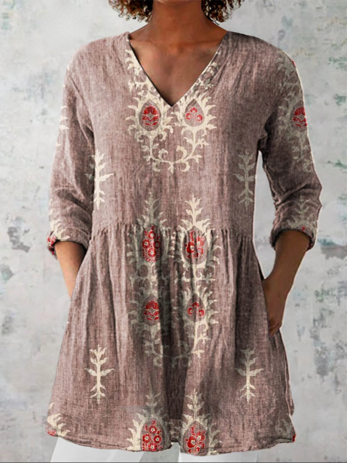LORRAINE™ - ELEGANT SUMMER COMFORT BLOUSE