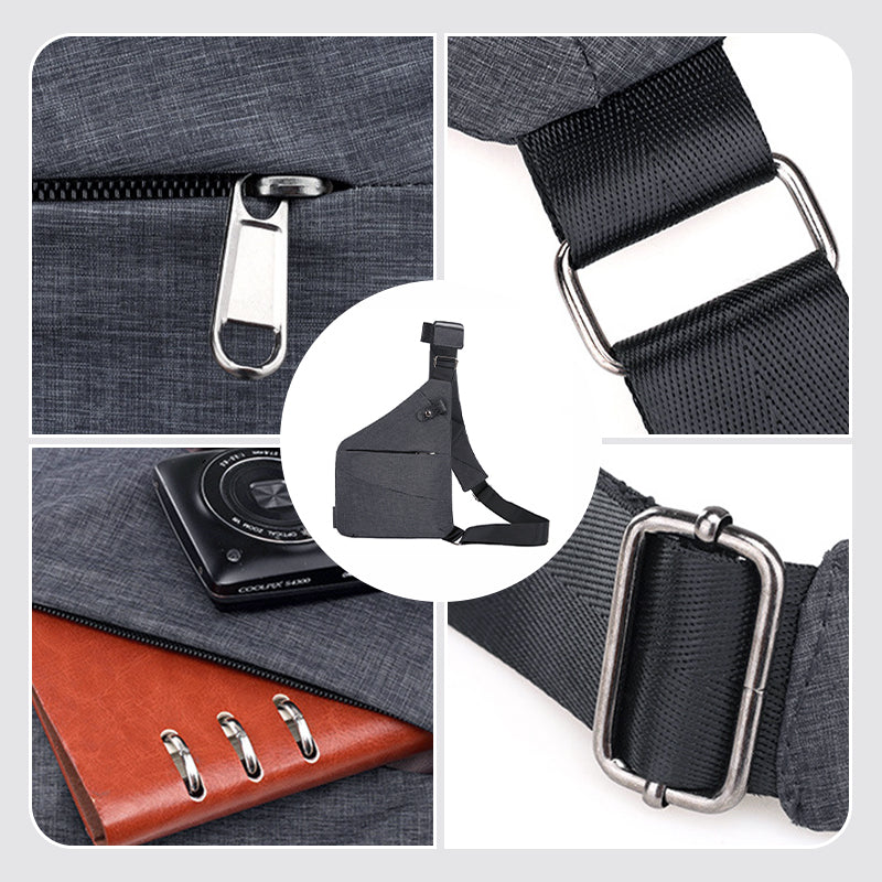 Anti Theft Slim Crossbody Sling Bag