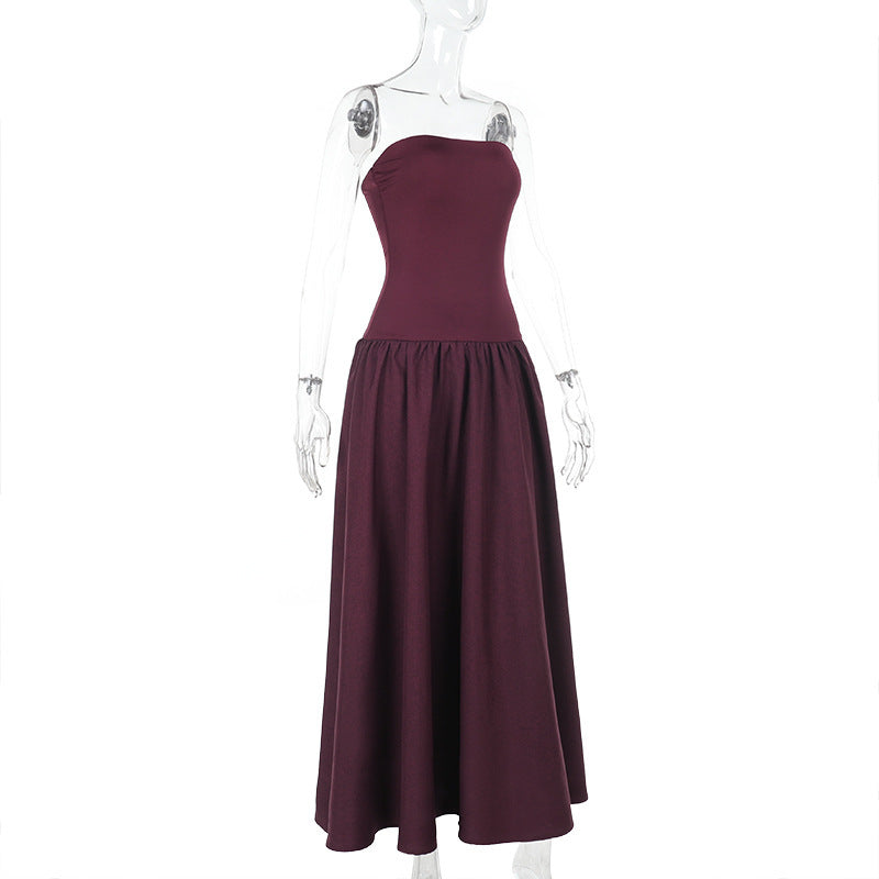 Zoey Maxi Dress - Maroon