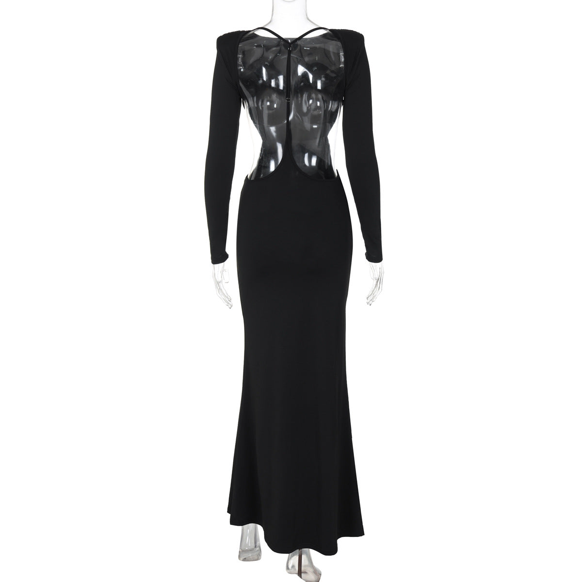 Gracing Date Bodycon Dress Black