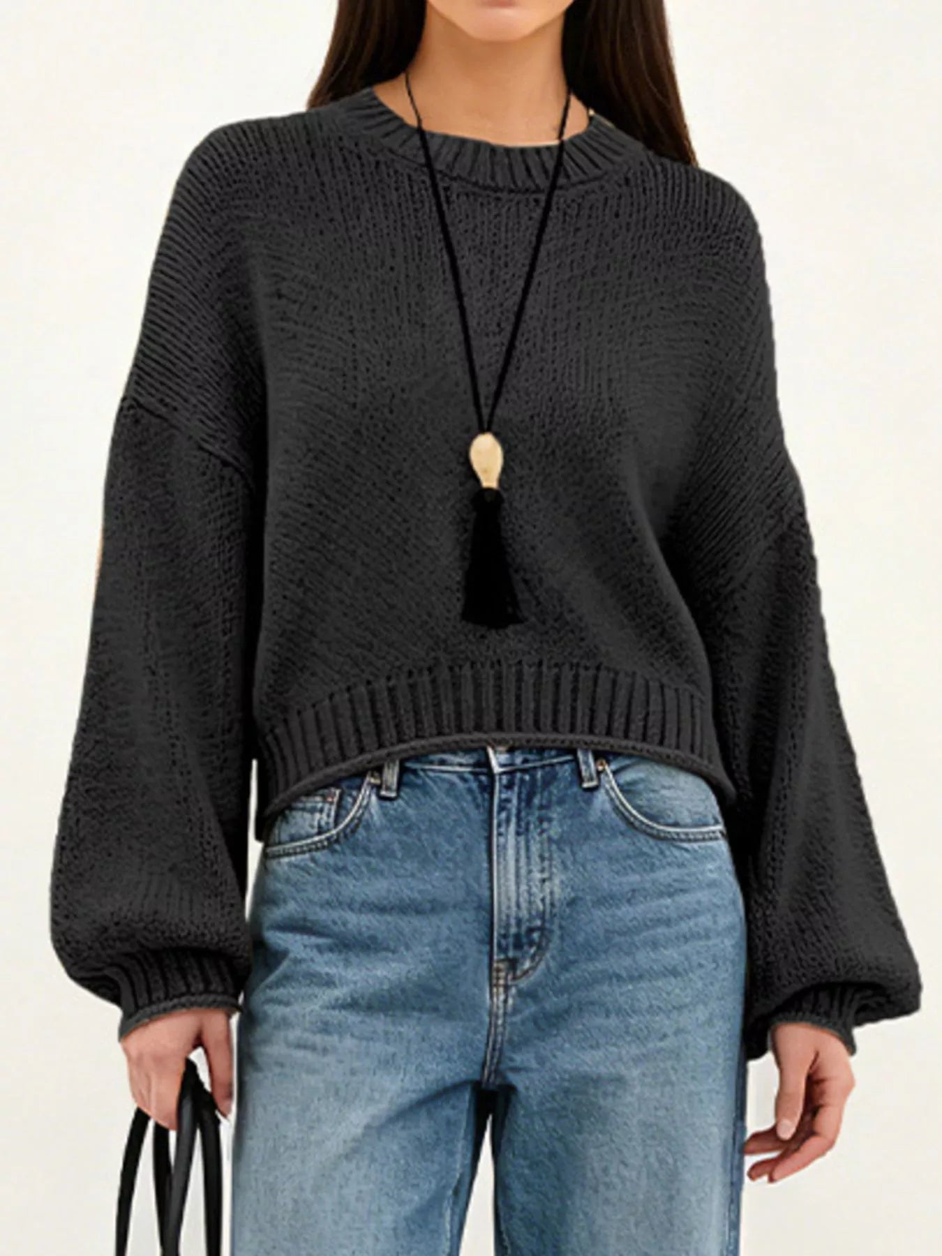 Oversized Chunky Knit Sweater