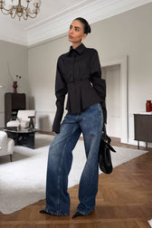 Luxe Tailored Collared Blouse