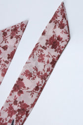 Strap Backless Slit Slim Floral Dress