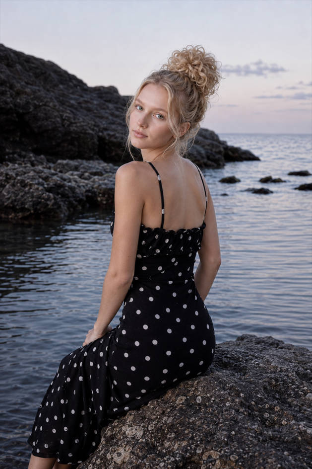 Backless Bodycon Maxi Dress