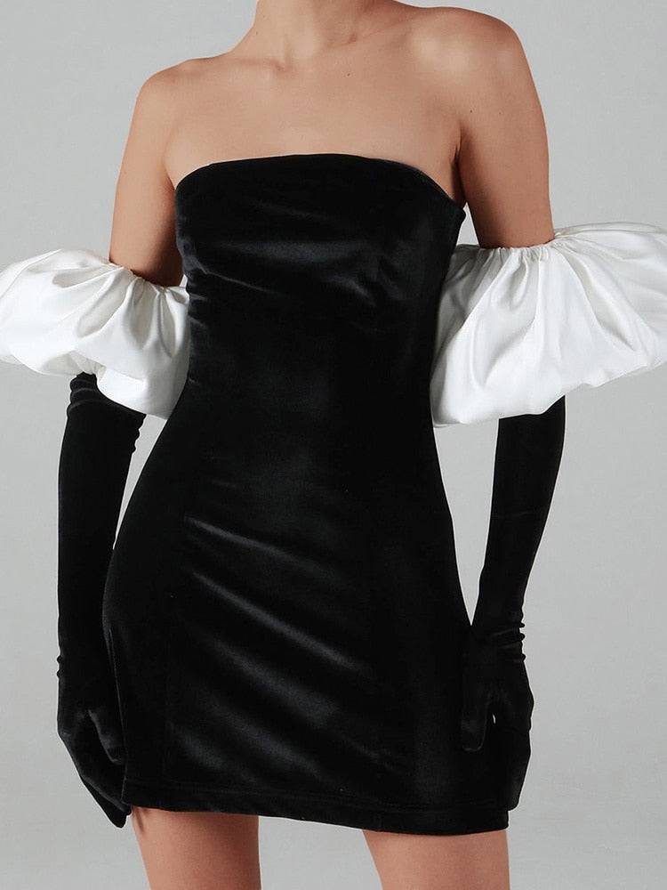 Got Me Thinking Mini Dress