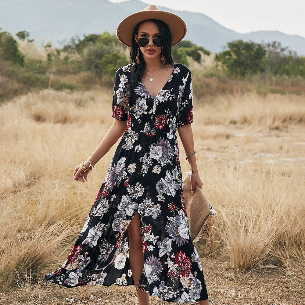 Elvira Minimalist Summer Dress Elevated Occasion Wear