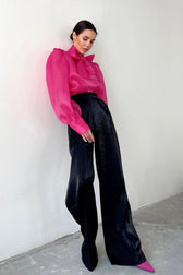 Layered Sheer Blouse