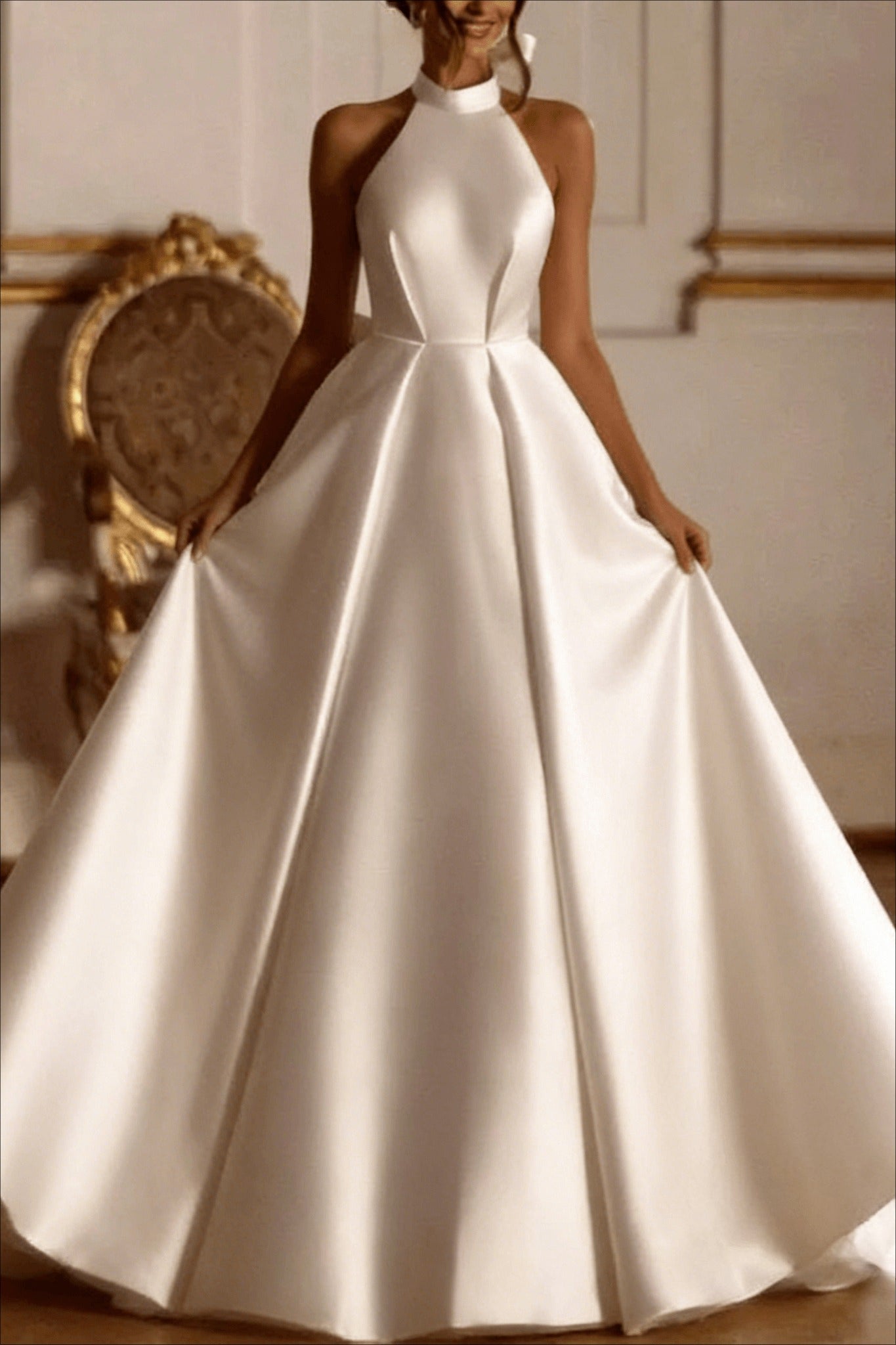Satin Dress