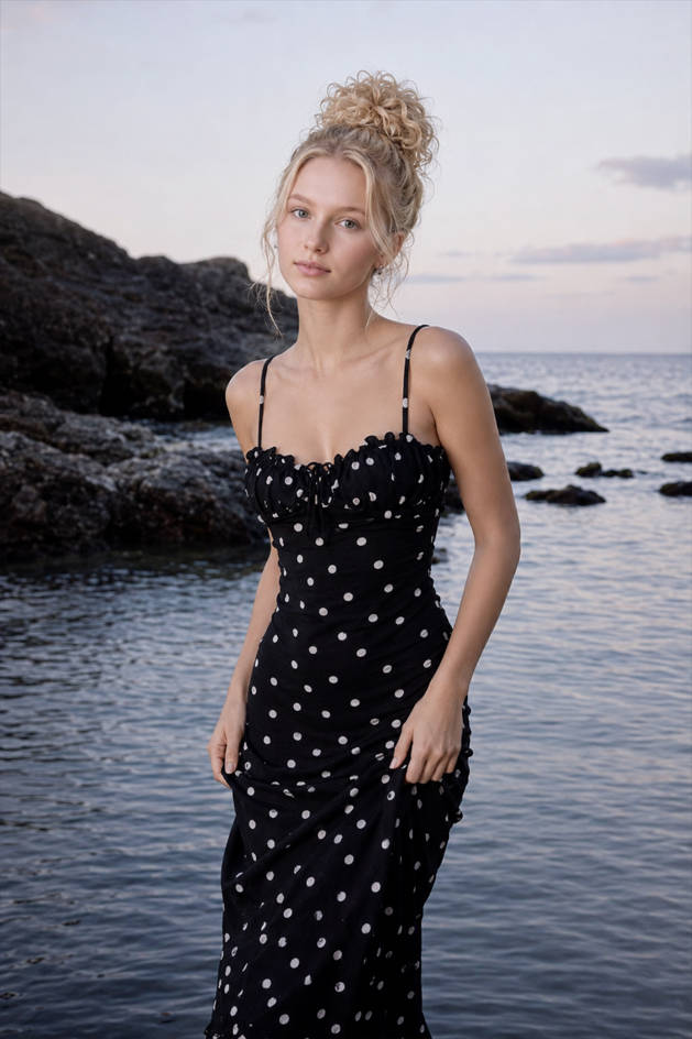 Backless Bodycon Maxi Dress