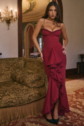 Stretch Mesh V Neck Cami Midi Dress 13
