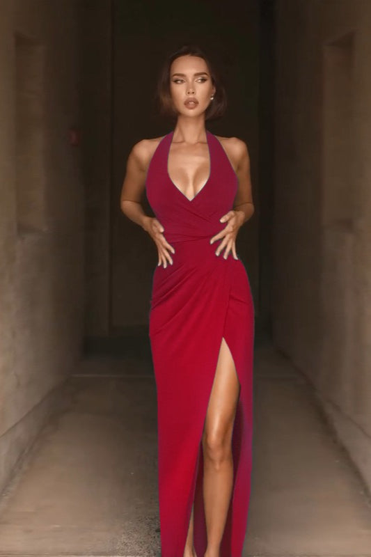 Halter-Neck Dress