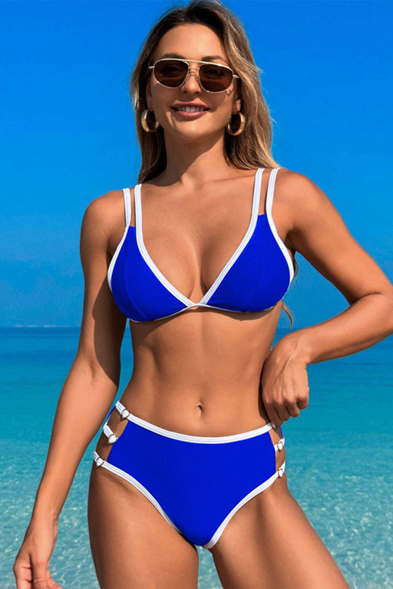 Double strap swimsuit set