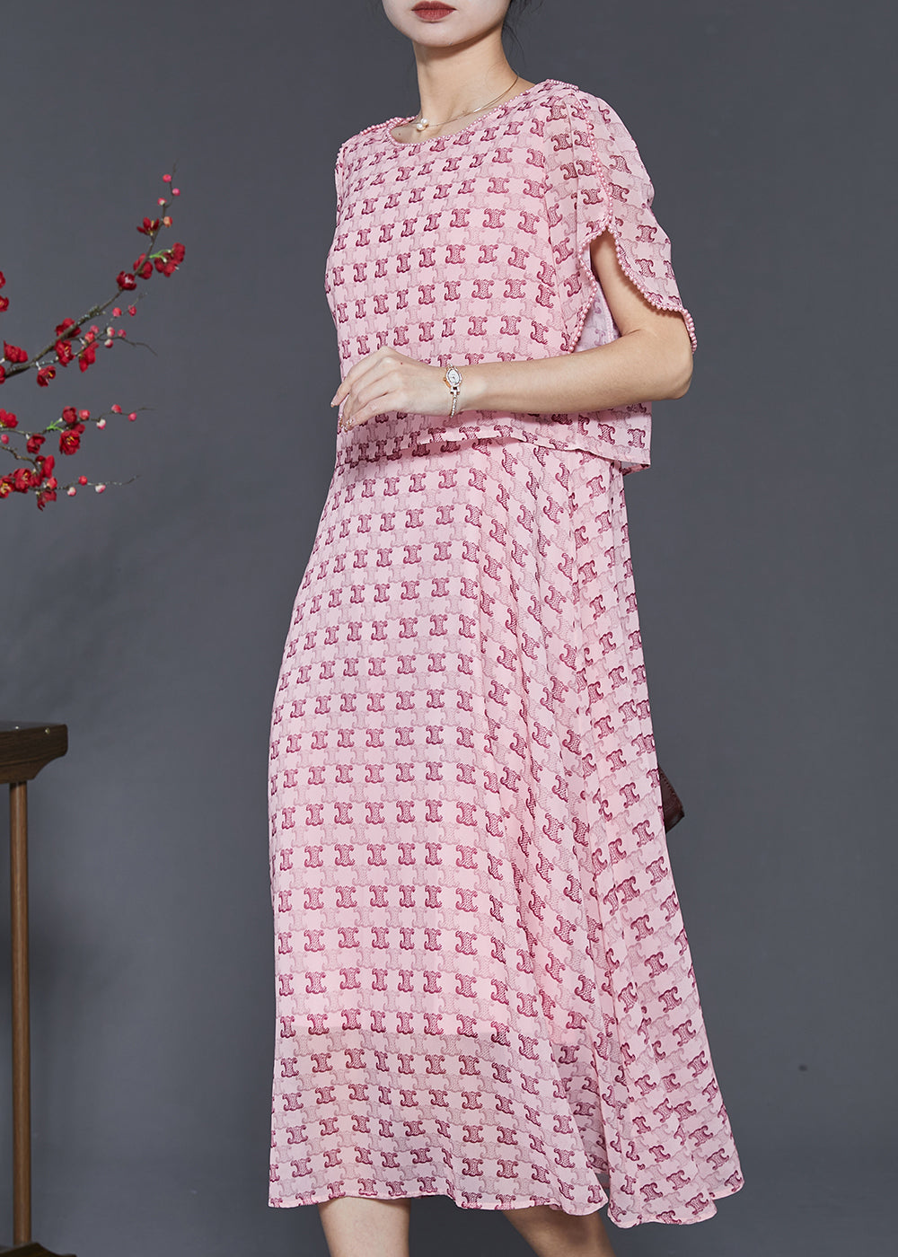 A Vintage Style Dress with Delicate Timeless Details