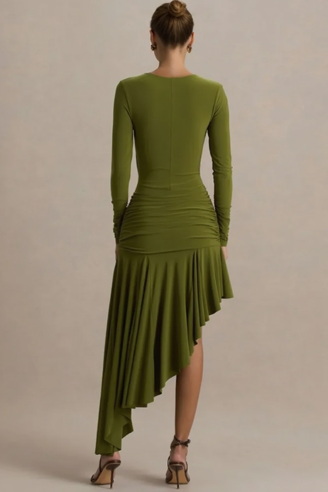 Ruched Bodycon Dress